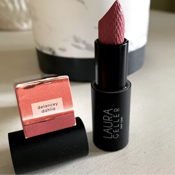 🆕Laura Geller Iconic Baked Sculpting Lipstick - DELANCEY DAHLIA - Picture 2 of 4